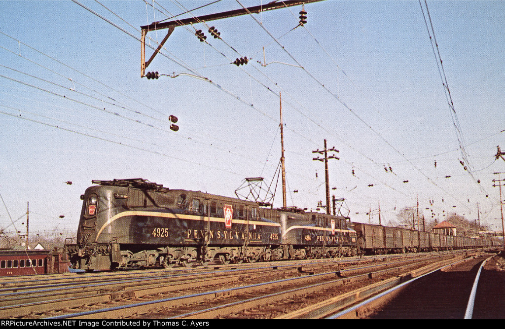 PRR 4925, GG-1, Front, 1967